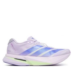 Buty do biegania adidas. Fioletowe obuwie sportowe damskie Adidas, bez wzorów, bez zapięcia, do biegania. Za 699.99 zł.