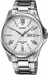 Zegarek Casio Zegarek Casio MTP-1384D-7AVEF męski. Zegarki męskie Casio, bez wzorów. Za 359.00 zł.