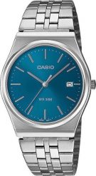 Zegarek Casio Zegarek męski Casio MTP-B145D-2A2VEF srebrny. Szare zegarki męskie Casio, bez wzorów, srebrne. Za 344.99 zł.