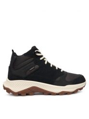 Merrell Trekkingi Tempo Sol Mid J038731 Czarny. Czarne botki męskie Merrell, bez wzorów, ze skóry, bez obcasa, bez zapięcia. Za 479.99 zł.