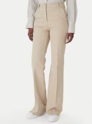 Marella Jeansy Esodo 2613131034 Beżowy Flare Fit. Brązowe jeansy damskie Marella, bez wzorów, z bawełny. Za 749.99 zł.