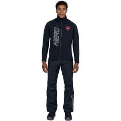 Kurtka narciarska Rossignol New Hero Classique Clim. Czarne kurtki sportowe męskie Rossignol, na zimę, bez wzorów, bez kaptura, narciarskie. Za 713.00 zł.