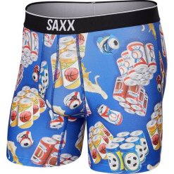 SAXX Bokserki męskie SAXX Volt Sześciopaki SixPackSport M. Bokserki męskie Saxx, bez wzorów. Za 110.49 zł.