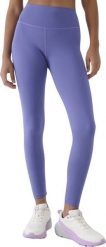 Legginsy damskie 4F FNK F307 fioletowe 4FRSS25TFTIF307 32S S. Fioletowe legginsy damskie 4F, bez wzorów. Za 181.52 zł.