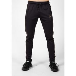Spodnie fitness męskie Gorilla Wear Wenden Pants. Czarne spodnie sportowe męskie GORILLA WEAR, m, bez wzorów, z dresówki, na fitness i siłownię. Za 233.00 zł.