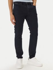 Calvin Klein Jeansy LV04RF930G Czarny Slim Taper Fit. Czarne jeansy męskie Calvin Klein, z bawełny. Za 489.99 zł.