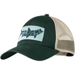 Czapka z daszkiem BUFF EXPLORE TRUCKER CAP SALT. Żółte czapki damskie Buff, bez wzorów, sportowe. Za 100.99 zł.