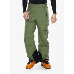 Spodnie narciarskie męskie Columbia Platinum Peak II 3L Pant. Zielone spodnie sportowe męskie Columbia, l, bez wzorów, narciarskie. Za 923.99 zł.