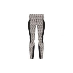 Legginsy Slim Gym & Pilates 520 damskie czarne. Czarne legginsy damskie DOMYOS, bez wzorów, z bawełny. Za 64.99 zł.