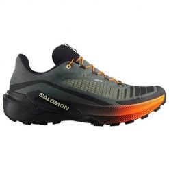 Buty trekkingowe męskie Salomon Genesis 2. Szare trekkingi męskie Salomon, z materiału, bez zapięcia. Za 934.00 zł.