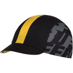 Czapka z daszkiem BUFF PACK CYCLE CAP LOGO. Czarne czapki damskie Buff, na lato, bez wzorów, z elastanu. Za 139.99 zł.