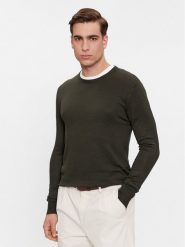 Brave Soul Sweter MK-36ARUNDELB Zielony Regular Fit. Zielone swetry męskie Brave Soul, m, bez wzorów, z wiskozy, bez kołnierzyka, bez ramiączek. Za 129.99 zł.
