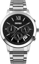 Zegarek Męski Skmei 9097BK + BOX. Zegarki męskie Skmei, bez wzorów. Za 89.67 zł.