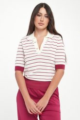 Sweter damski w stylu polo LIU JO. Swetry nierozpinane damskie Liu Jo, s, bez wzorów, bez kołnierzyka, bez ramiączek. Za 469.00 zł.