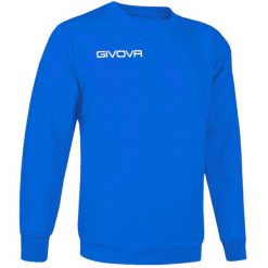 Bluza piłkarska dla dorosłych Givova Maglia One niebieska. Niebieskie bluzy damskie Givova, xl, bez wzorów, sportowe, bez ramiączek, bez kaptura. Za 76.22 zł.