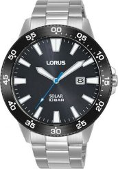 Zegarek Lorus Zegarek męski Lorus RX345AX9 srebrny. Szare zegarki męskie Lorus, bez wzorów, srebrne. Za 409.00 zł.