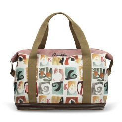 Torba podróżna damska Anekke, wykonana z materiału tekstylnego z dekoracyjnym nadrukiem pojemna, 42578-001. Torby podróżne damskie Anekke, bez wzorów, na ramię. Za 299.00 zł.