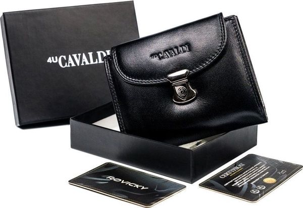 4U Cavaldi Portfel damski ze skóry naturalnej zamykany klapką, RFID Cavaldi Nie dotyczy. Portfele damskie 4U Cavaldi, ze skóry. Za 97.44 zł.