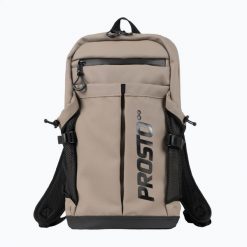 Plecak miejski PROSTO Rack. Brązowe plecaki męskie Prosto., bez wzorów, z materiału, biznesowe. Za 239.99 zł.