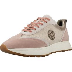 Buty GEOX D AMABEL Rose. Czerwone obuwie trekkingowe damskie Geox, ze skóry, bez zapięcia. Za 430.99 zł.