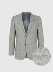 PAKO LORENTE - Marynarka męska w jodełkę. Garnitury męskie Pako Lorente, m, bez wzorów, z elastanu, casualowe, bez kołnierzyka, bez ramiączek. Za 799.99 zł.