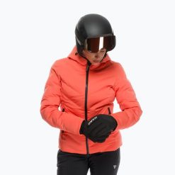 Kurtka narciarska damska Dainese Nova Aerosense Dry. Czerwone kurtki sportowe damskie Dainese, na zimę, l, bez wzorów, z materiału, bez ramiączek, z kapturem, narciarskie. Za 1,746.05 zł.