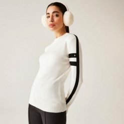 Sweter damski Dare 2B Diamant. Czarne swetry nierozpinane damskie Dare 2B, na zimę, l, bez wzorów, z bawełny, bez kołnierzyka, bez ramiączek. Za 150.70 zł.