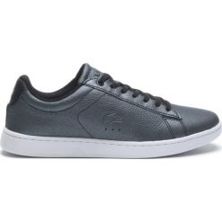 Lacoste Tenisówki Czarny. Czarne trampki i tenisówki damskie Lacoste, bez wzorów, z materiału, bez zapięcia. Za 464.95 zł.