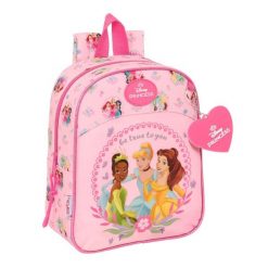Plecak szkolny DISNEY PRINCESS Różowy. Czerwone plecaki męskie DISNEY PRINCESS, bez wzorów. Za 97.45 zł.