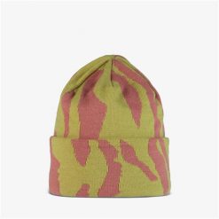 Czapka zimowa wywijana BUFF KNITTED BEANIE KYRE. Żółte czapki damskie Buff, na zimę, bez wzorów. W wyprzedaży za 127.43 zł.