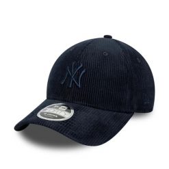 Czapka z daszkiem New Era Cord 9Forty Los Angeles Dodgers. Niebieskie czapki damskie New Era, bez wzorów. Za 217.00 zł.