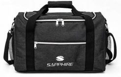 Torba sportowa Sapphire ST-130. Czarne torby na ramię męskie SAPPHIRE, z materiału, na ramię, duże. Za 45.00 zł.