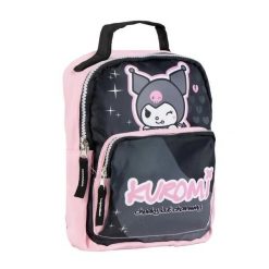 Plecak Cerda Hello Kitty Kuromi. Czerwone plecaki męskie Cerda, bez wzorów, z materiału. Za 91.45 zł.