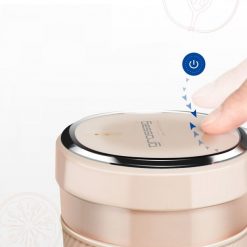 Przenośny blender do smoothie różowy. Czerwone blendery Grossag. W wyprzedaży za 260.00 zł.