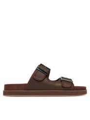 Aldo Klapki Sunnyside 13963586 Brązowy. Brązowe klapki męskie Aldo, bez wzorów, ze skóry, bez zapięcia. Za 359.99 zł.