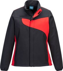 Portwest PW278 - Damska kurtka softshell PW2 (2L) - czarny-czerwony 2XL. Czarne kurtki sportowe damskie Portwest, l, bez wzorów, z softshellu, bez ramiączek, bez kaptura. Za 156.23 zł.