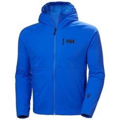 Kurtka turystyczna Helly Hansen Odin Stretch Insulat 2.0. Niebieskie kurtki męskie Helly Hansen, na lato, l, bez wzorów, z elastanu, eleganckie, z kapturem. Za 1,148.00 zł.