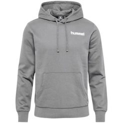 Bluza z kapturem Hummel Motion CO. Szare bluzy męskie Hummel, m, bez wzorów, bez ramiączek, z kapturem. Za 261.00 zł.