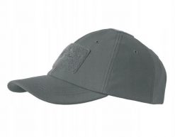 Czapka baseballowa z daszkiem. Czarne czapki damskie HELIKON-TEX, z aplikacjami, z bawełny. Za 81.99 zł.