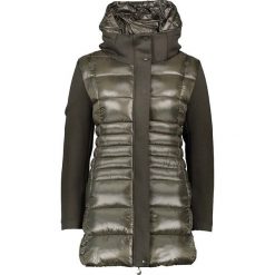 Płaszcz przejściowy w kolorze khaki. Brązowe płaszcze damskie Winter Selection, bez wzorów, bez kołnierzyka, bez kaptura. W wyprzedaży za 269.95 zł.