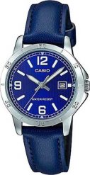 Zegarek Casio Zegarek marki Casio model LTP-V004L kolor Niebieski. Akcesoria damski. Sezon: Cały rok NoSize. Niebieskie zegarki damskie Casio. Za 162.99 zł.