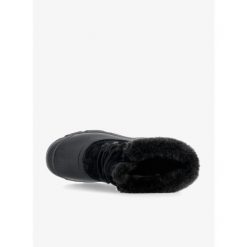 Buty zimowe damskie Sorel Snow Angel. Brązowe obuwie trekkingowe damskie Sorel, bez zapięcia. Za 482.99 zł.