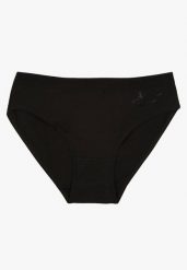 Czarne Bawełniane Majtki w Stylu Fig Talivira. Czarne majtki damskie Born2be, z bawełny. Za 4.99 zł.