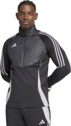 Bluza męska adidas Tiro 24 Winterized szaro-czarna IM9966 S. Czarne bluzy męskie Adidas, m, bez wzorów, bez ramiączek, bez kaptura. Za 170.83 zł.