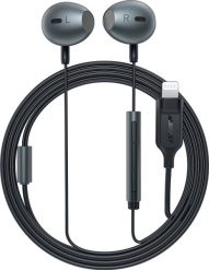 Słuchawki Acefast Słuchawki douszne do iPhone iPad ze złączem Lightning 1.2 m czarne Słuchawki douszne do iPhone iPad ze złączem Lightning 1.2 m czarn. Czarne słuchawki douszne Acefast. Za 193.28 zł.