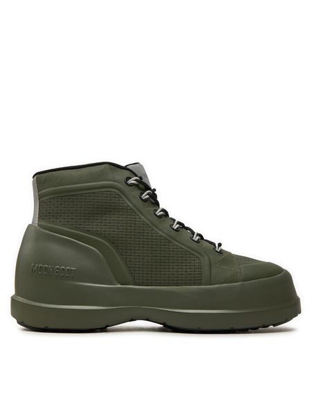 Moon Boot Śniegowce Luna Trek Mid Nylon 80D2480080 Khaki. Brązowe buty zimowe męskie Moon Boot, bez wzorów, z materiału, bez obcasa, bez zapięcia. Za 489.99 zł.