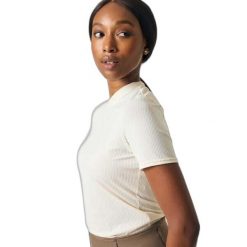 Damska koszulka do jazdy konnej PS of Sweden Courtney Striped Mesh. Brązowe bluzki damskie PS OF SWEDEN, bez wzorów, z meshu, sportowe, bez kołnierzyka, bez ramiączek. Za 275.50 zł.