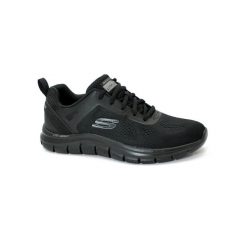 Tenisówki Skechers Model Track Kolor Czarny. Czarne trampki męskie Skechers, bez wzorów, z gumy, bez zapięcia. Za 381.00 zł.
