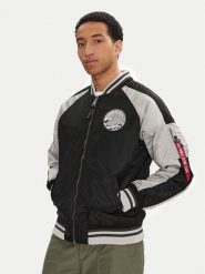 Alpha Industries Kurtka bomber Japan Warrior Souvenir 146101 Czarny Regular Fit. Czarne kurtki męskie Alpha Industries, m, bez wzorów, z syntetyku, bez kaptura. Za 779.99 zł.