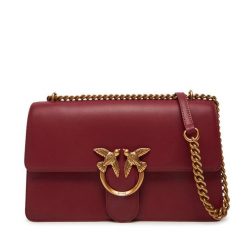 Torebka PINKO. Czerwone torebki do ręki damskie Pinko, bez wzorów, bez dodatków. Za 669.99 zł.